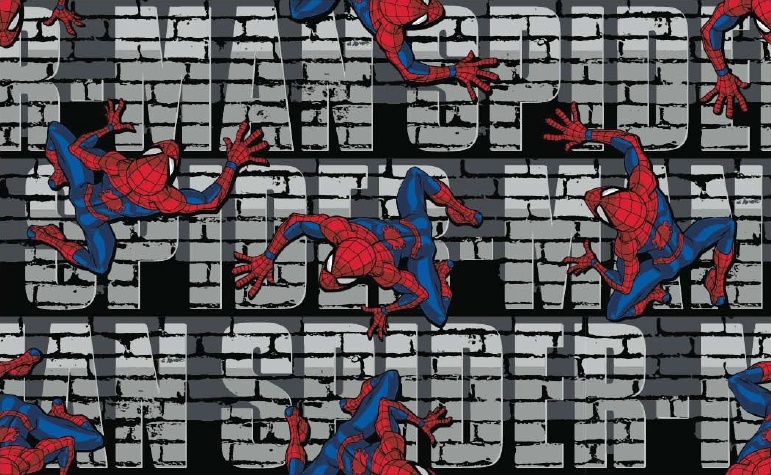 Spider-Man - Wall Crawler - Marvel - Cotton Print (13080013)