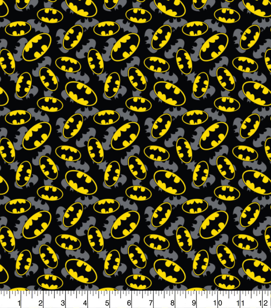 Batman Logo Overlay - Cotton Print (23200322)