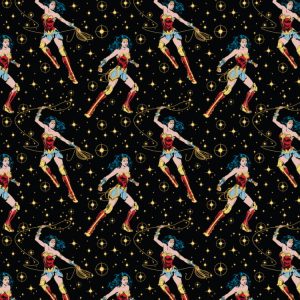 Wonder Woman - Poses - DC - Cotton Print (23400822)