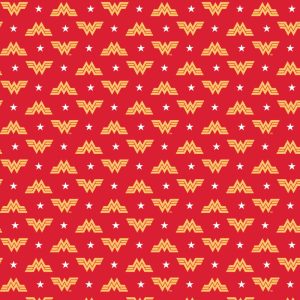 Wonder Woman - WW84 Logo- DC - Cotton Print (23400857)