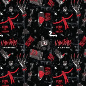 Come to Freddy - Nightmare on Elm St - Cotton Print (23360105)
