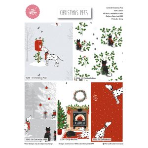 Christmas Pets - Christmas - Fat Quarters (3256-00)