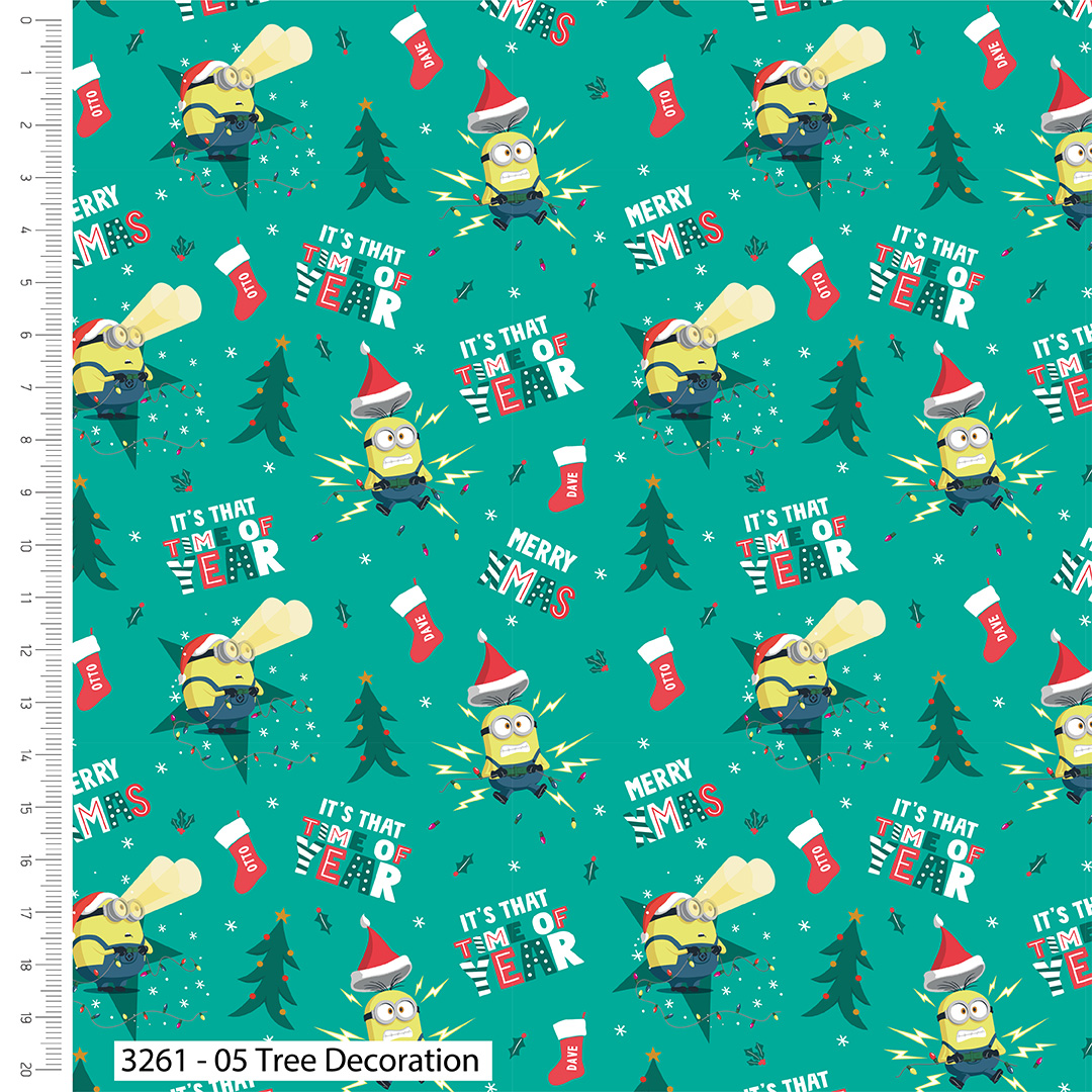 Minions Christmas - Christmas - Cotton Prints (3261) - Image 5