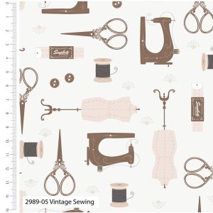 Vintage Sewing - Simplicity - Organic Cotton Prints (2989)