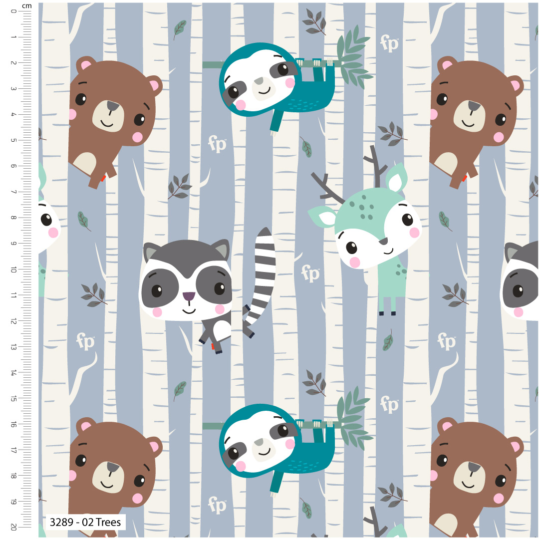 Forest - Fisher-Price - Cotton Print (3289) - Image 2