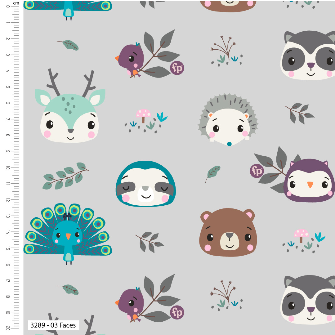 Forest - Fisher-Price - Cotton Print (3289) - Image 3