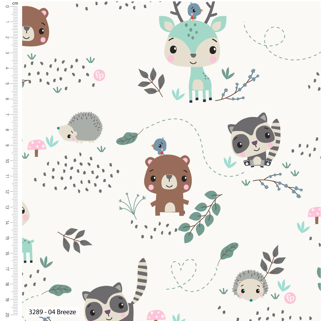 Forest - Fisher-Price - Cotton Print (3289) - Image 4