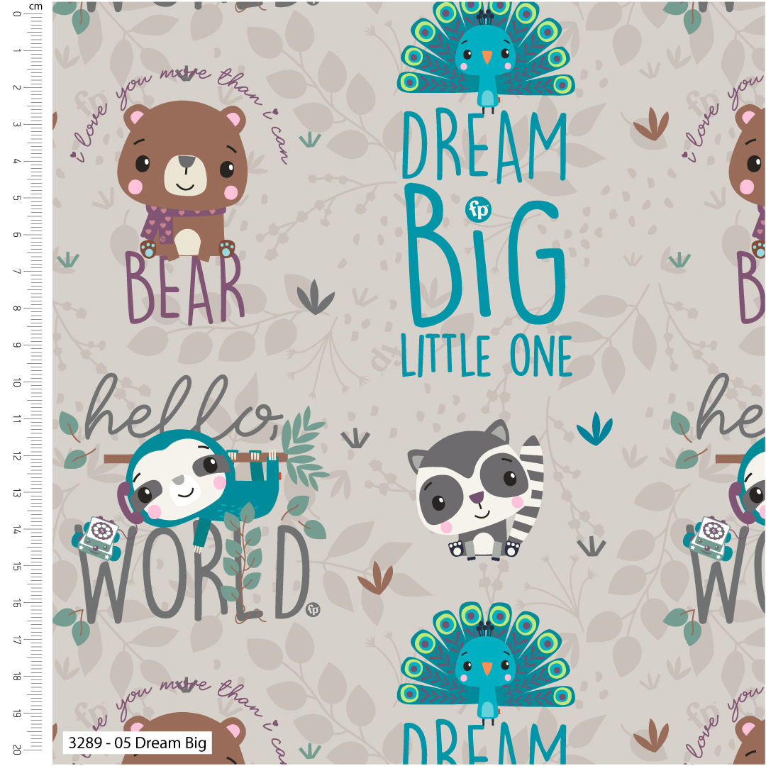 Forest - Fisher-Price - Cotton Print (3289) - Image 5