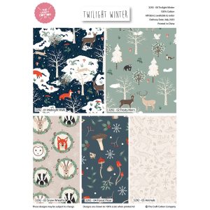 Twilight Winter - Fat Quarters (3292-00)