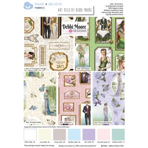 Art Deco - Debbi Moore - Fat Quarters (3345-00)