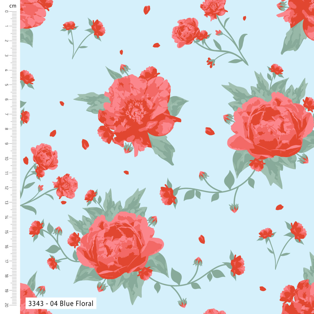 Vintage Floral - Cotton Prints (3343) - Image 3
