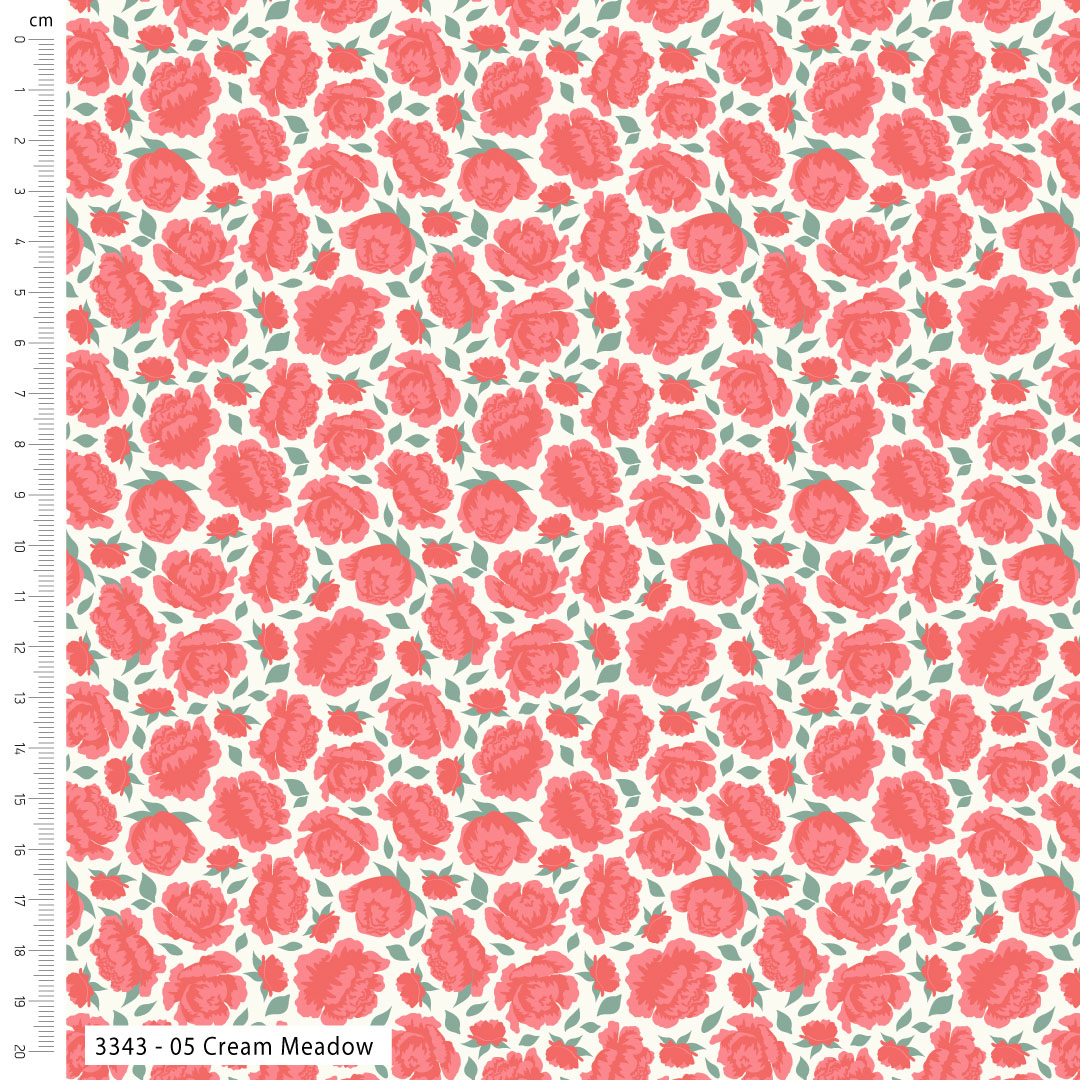 Vintage Floral - Cotton Prints (3343) - Image 4