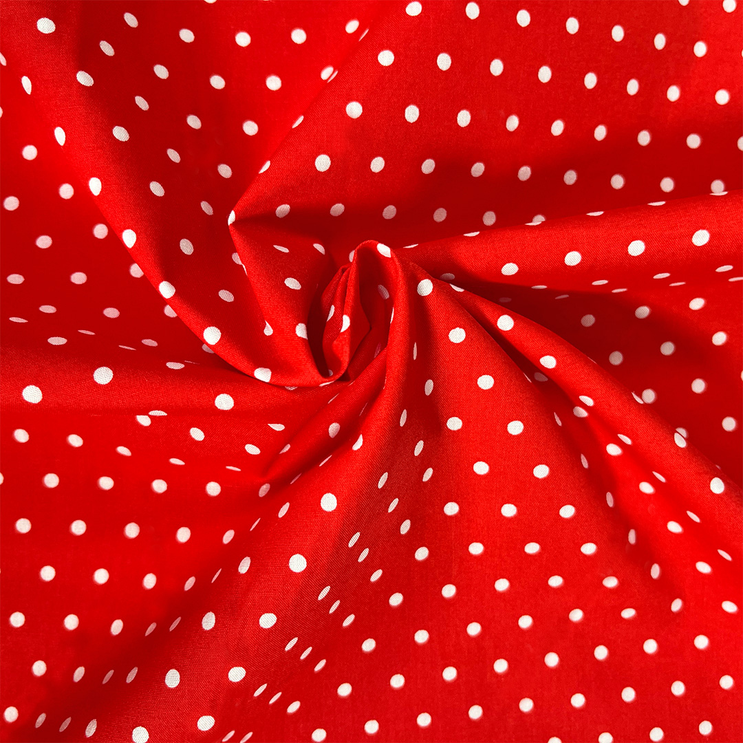 Polycotton Simple Polka (3357) - Image 9