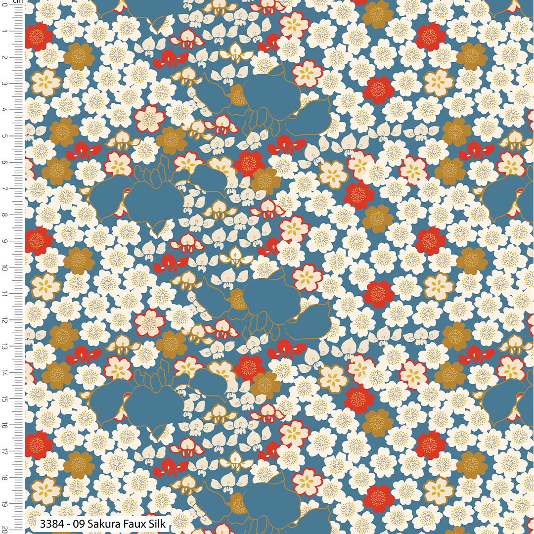 Serenity in Japan - V&A - New Luxury Lines - Velvet, Faux Silk, Viscose (3384) - Image 11