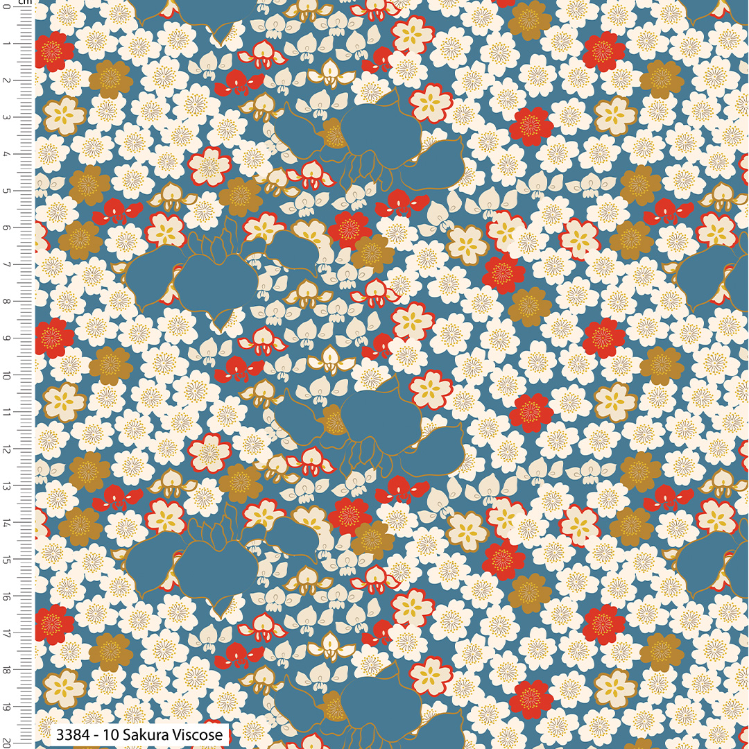 Serenity in Japan - V&A - New Luxury Lines - Velvet, Faux Silk, Viscose (3384) - Image 10