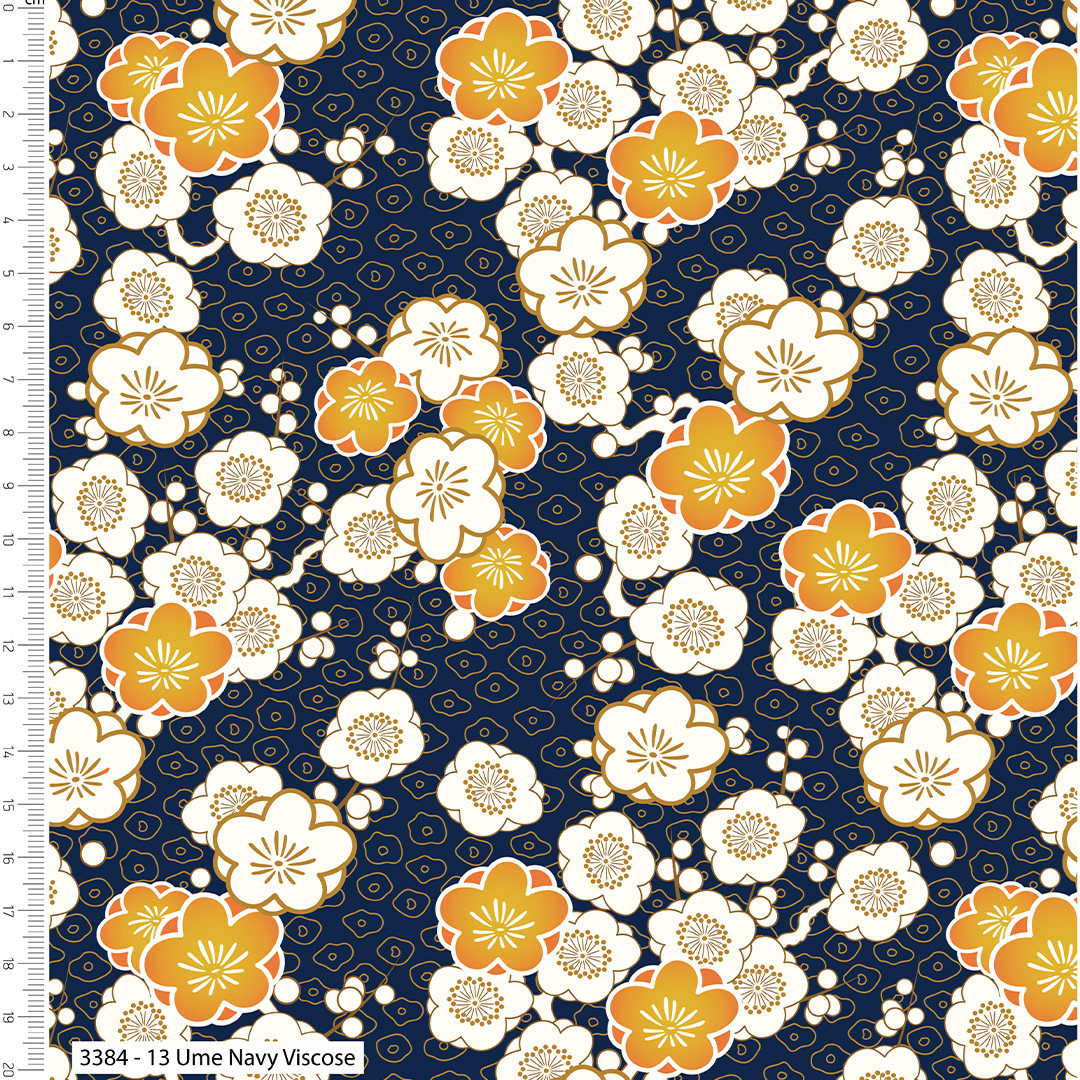 Serenity in Japan - V&A - New Luxury Lines - Velvet, Faux Silk, Viscose (3384) - Image 14