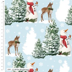 Classic Christmas by Debbi Moore - Christmas - Cotton Prints (3391)