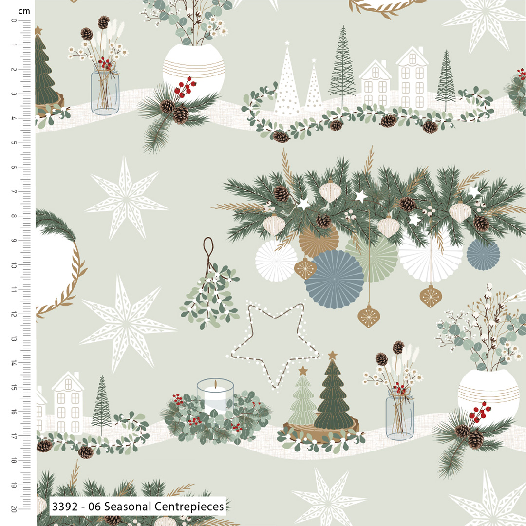 Cosy Christmas by Victoria Louise - Christmas - Cotton Prints (3392) - Image 2