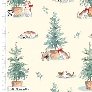 Man's Best Friend - Christmas - Cotton Prints (3394)