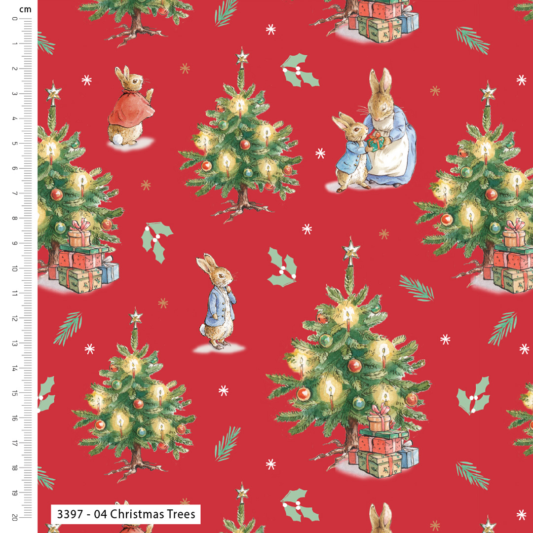 The Joy of Giving - Peter Rabbit - Christmas - Cotton Prints (3397) - Image 4