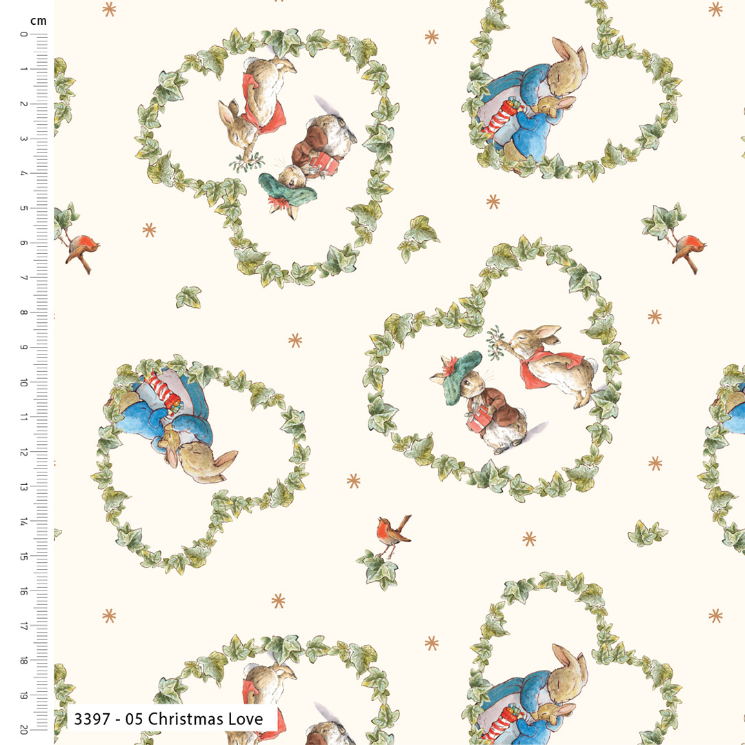 The Joy of Giving - Peter Rabbit - Christmas - Cotton Prints (3397) - Image 5