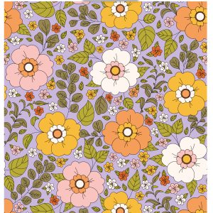 Groovy Floral - Cotton Prints (3459)