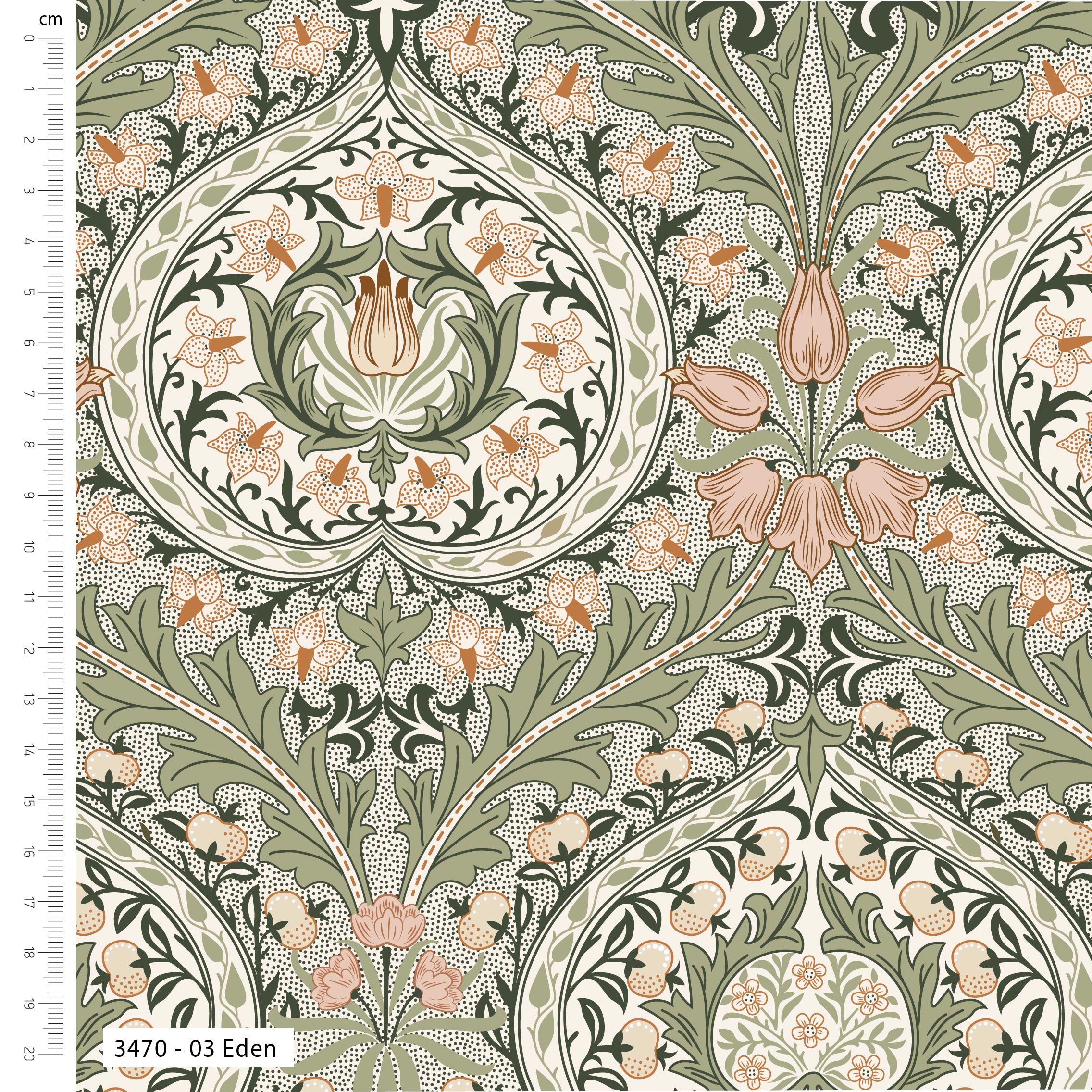Sweet Symphony - William Morris - V&A - Cotton Prints (3470) - Image 3