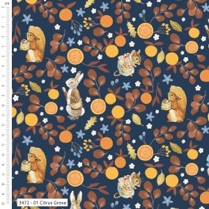 Winter Fruits - Peter Rabbit - Cotton Prints (3472)