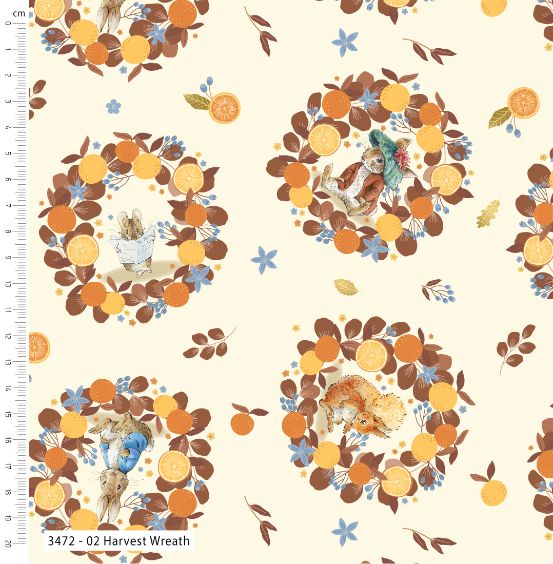Winter Fruits - Peter Rabbit - Cotton Prints (3472) - Image 2
