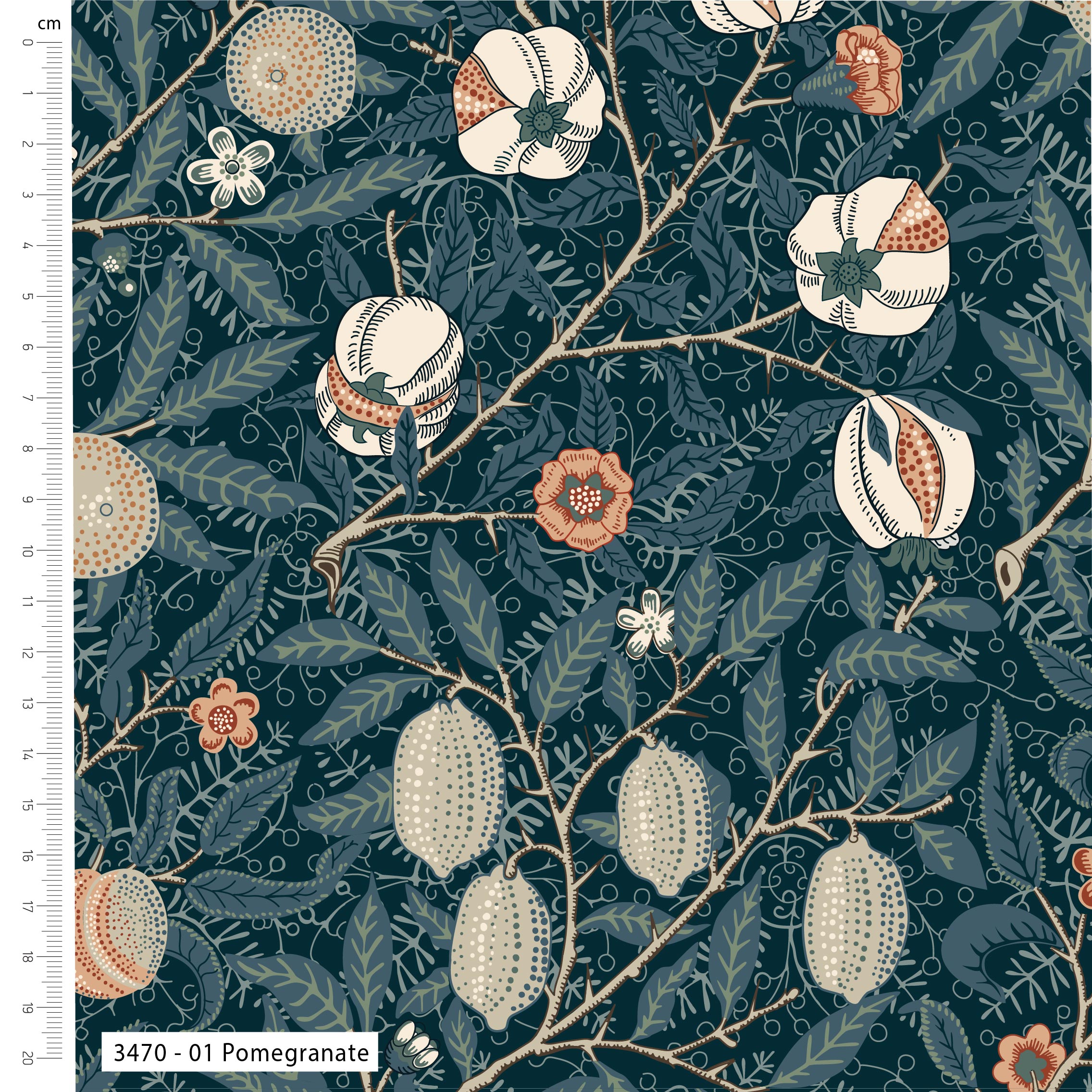 Sweet Symphony - William Morris - V&A - Cotton Prints (3470)