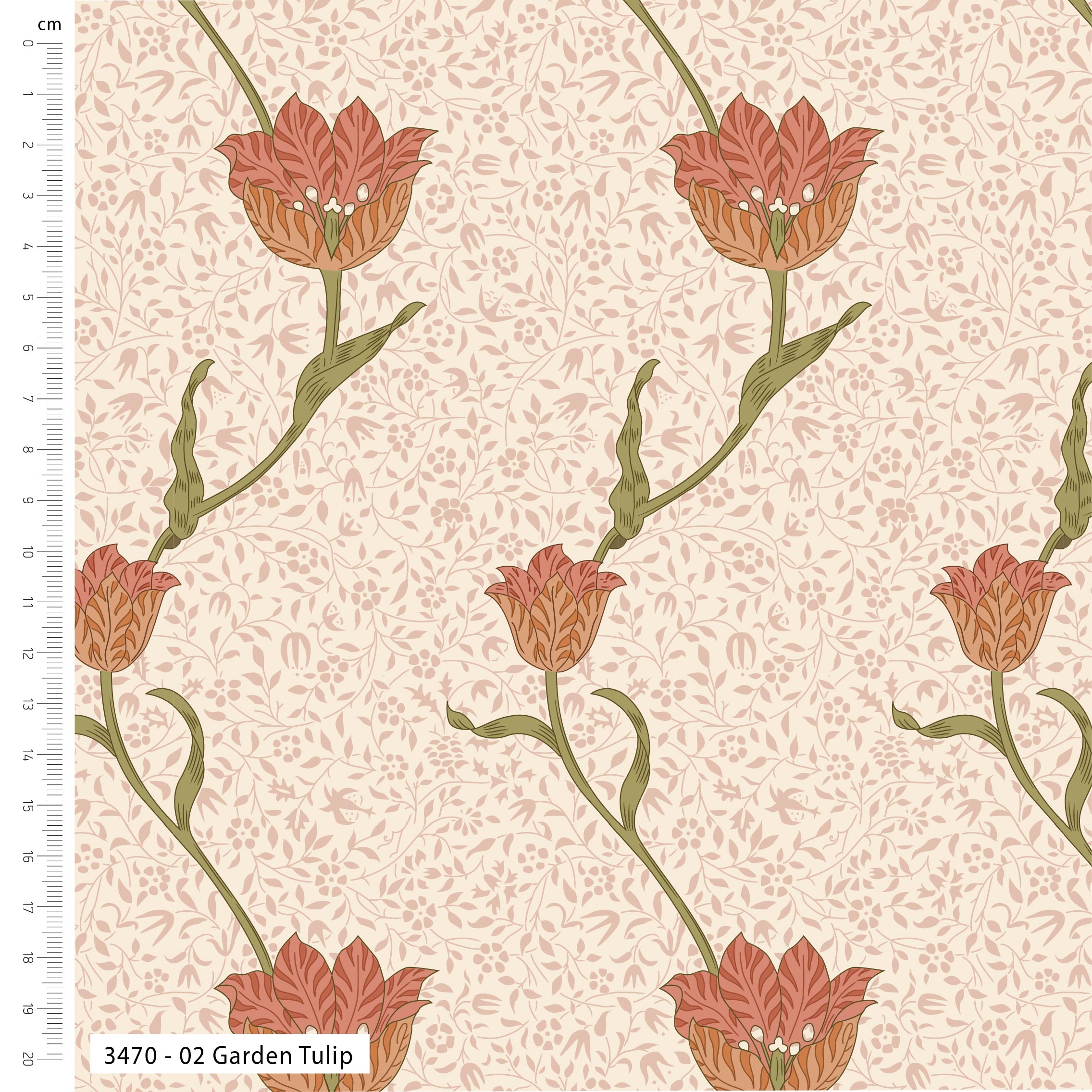 Sweet Symphony - William Morris - V&A - Cotton Prints (3470) - Image 2