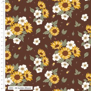 Cinnamon Spice by Kimberley Hind - Cotton Prints (3493)