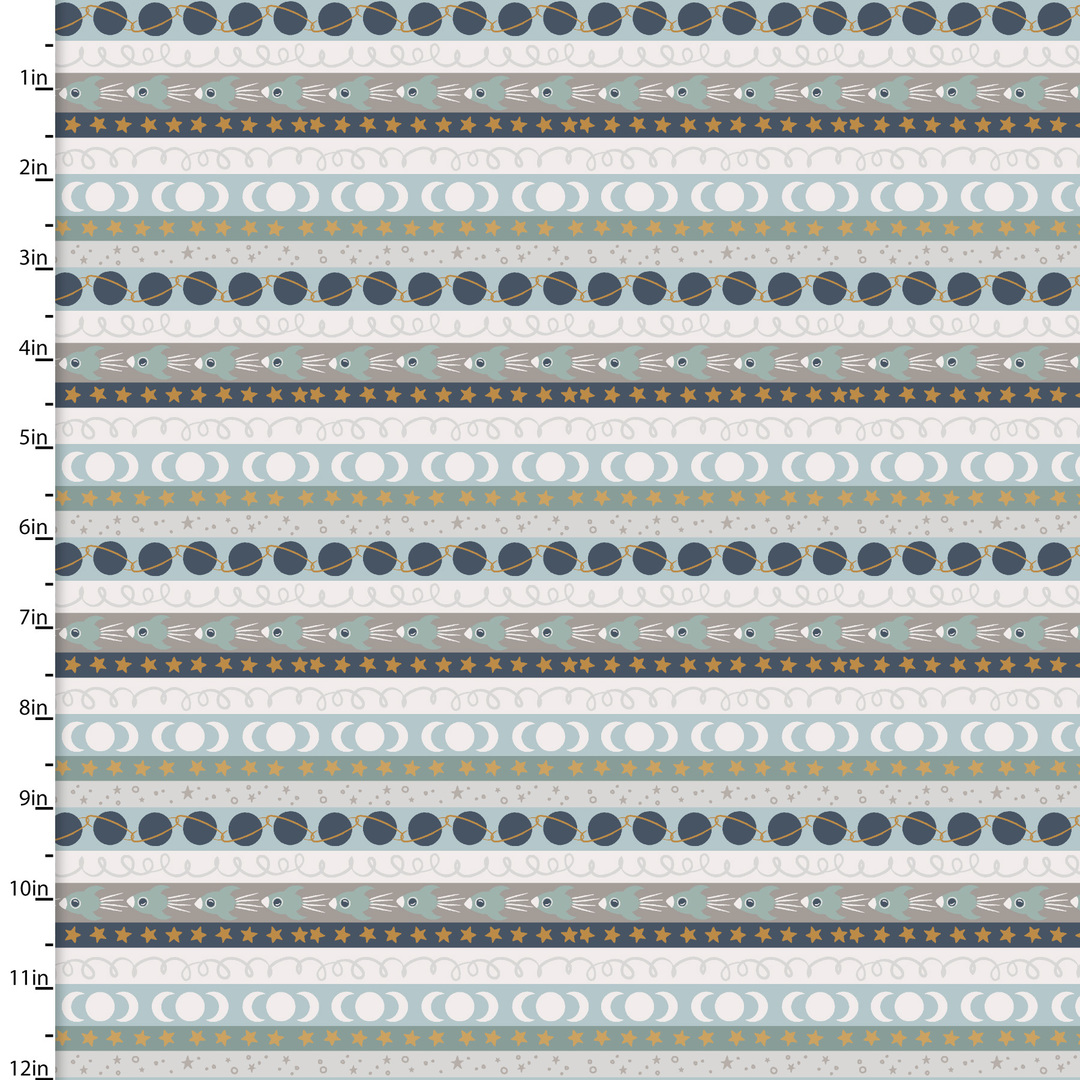Starry Adventures by Lisa Perry - 3 Wishes - Premium Cotton Flannel (2025) - Image 3