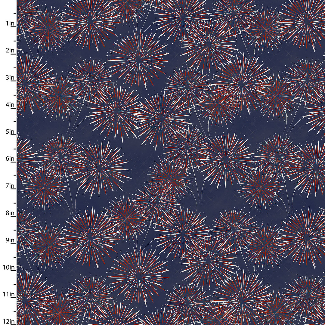 Sweet Land of Liberty by Beth Albert - 3 Wishes - Cotton Prints (2166) - Image 4