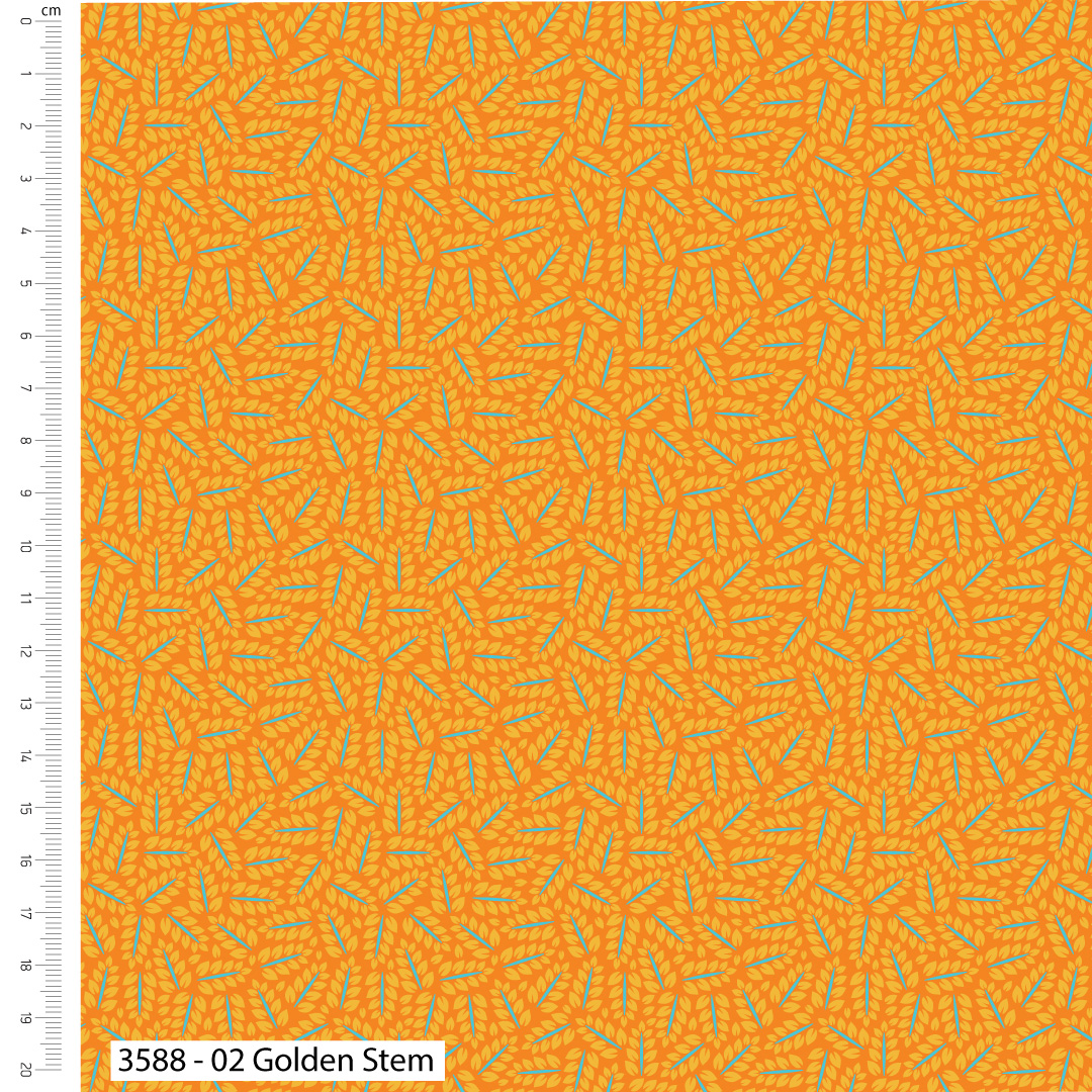 Bold Leaves - Cotton Prints (3588) - Image 2