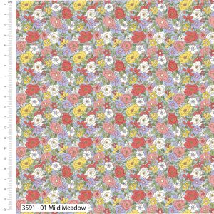 Tiny Florals Light - Cotton Prints (3591)