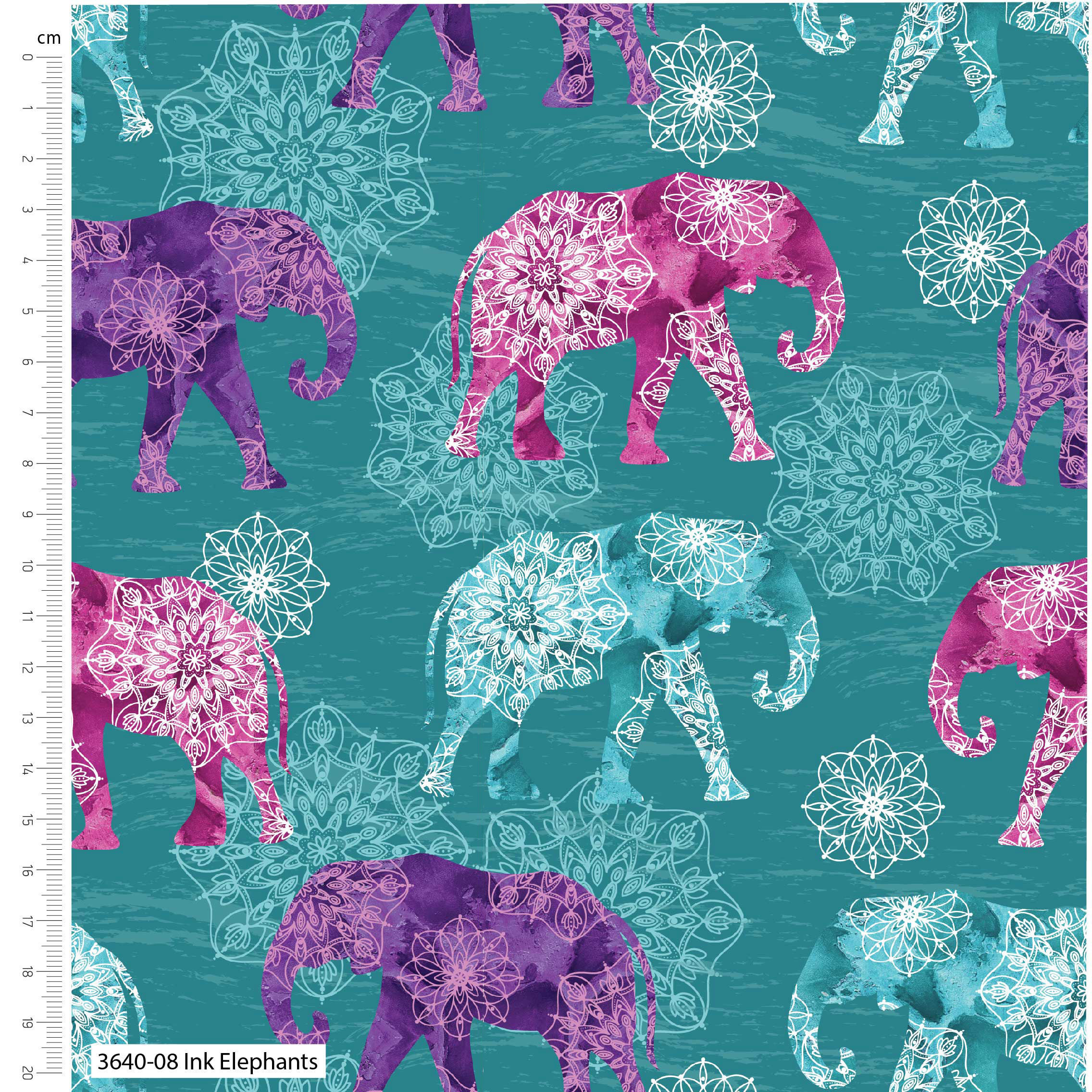 Elephant Festival by Sarah Payne - M+B - Organic Prints (3640) - Image 9