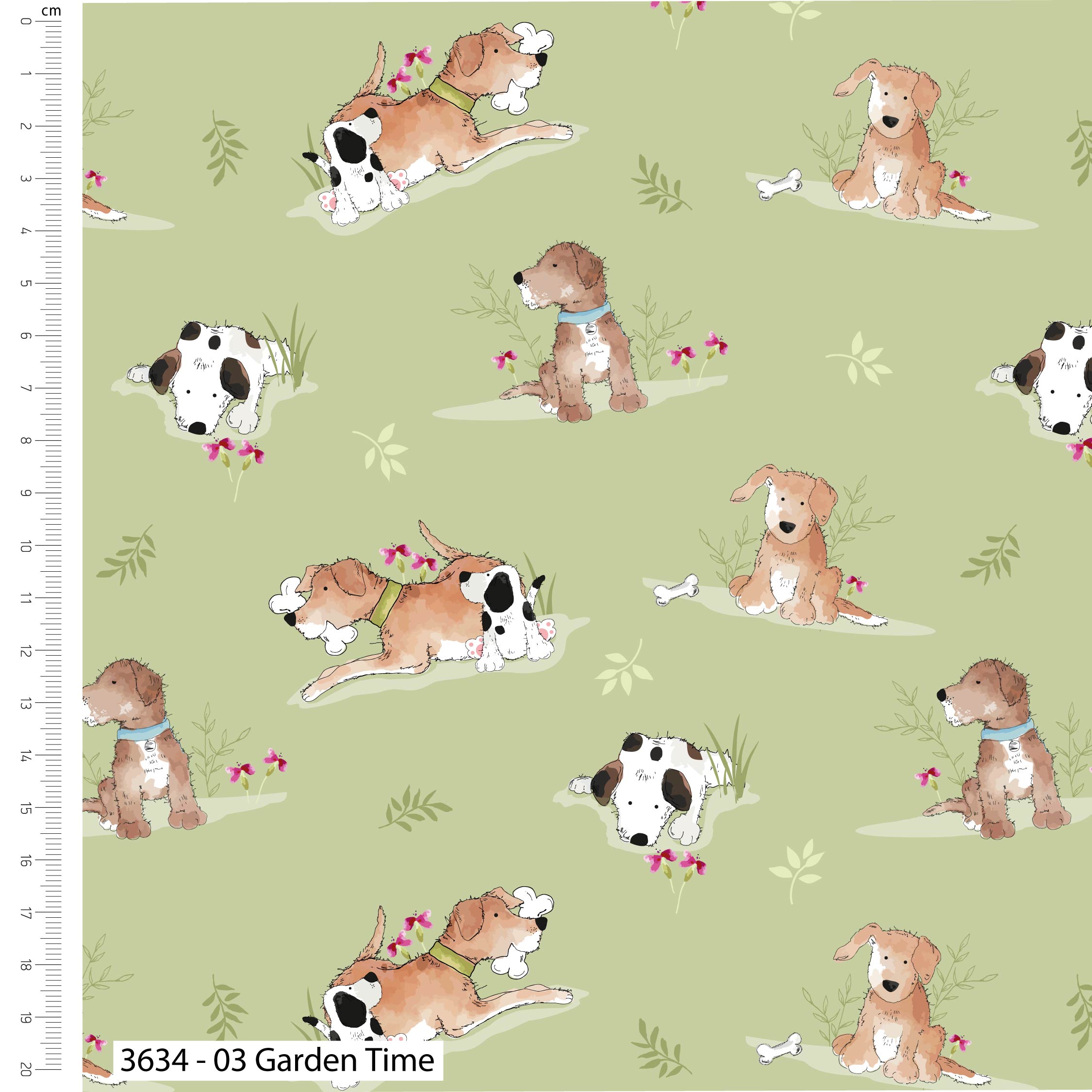 A Dog's Life by Susan Wheeler - Cotton Fat Quarters (3634-00) - Image 4