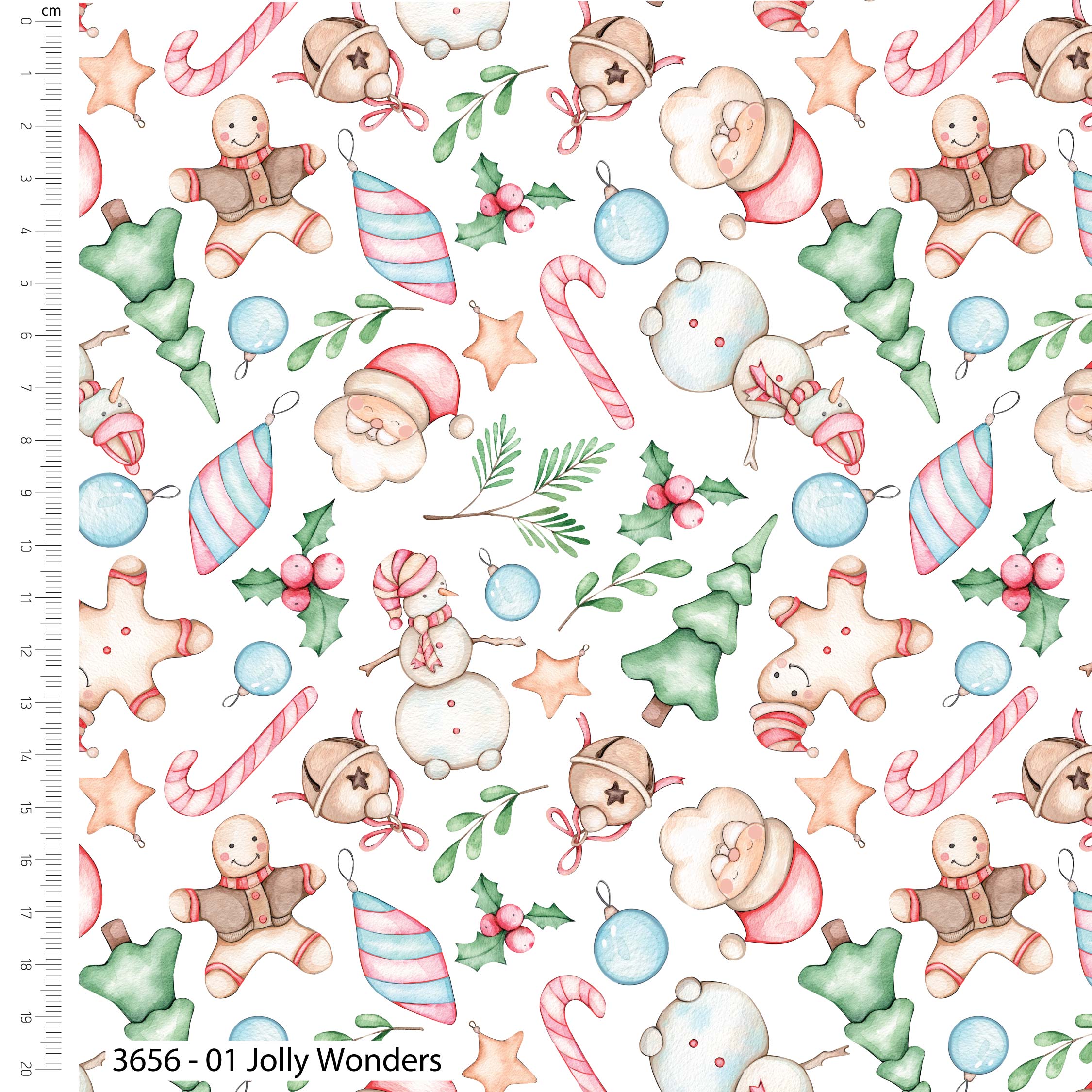 Merry Little Christmas by Mari Cali Art - Christmas - Cotton Prints (3656)
