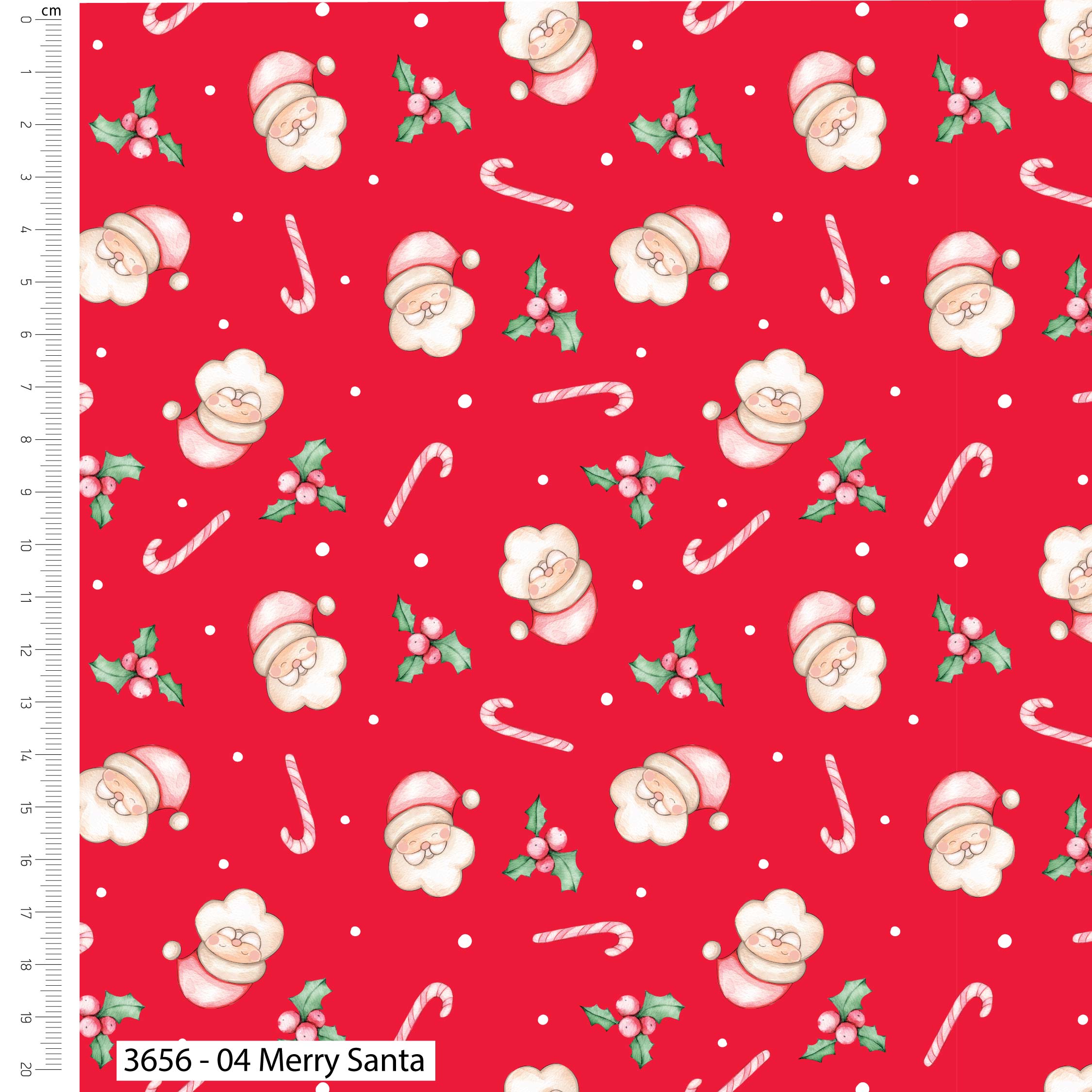 Merry Little Christmas by Mari Cali Art - Christmas - Cotton Prints (3656) - Image 4