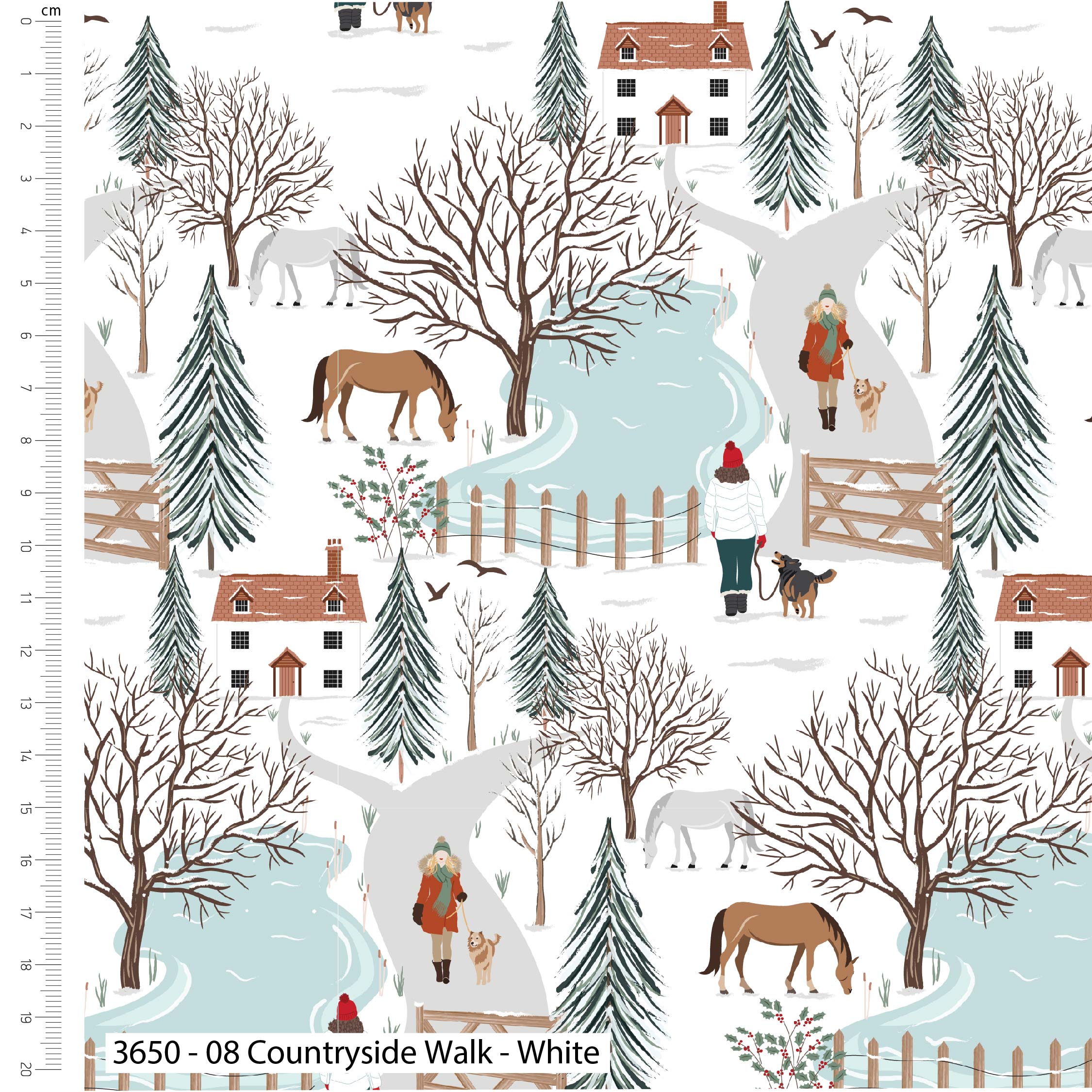 Christmas in the Country by Victoria Louise Design - Fat Quarters (3649-00) - Image 10