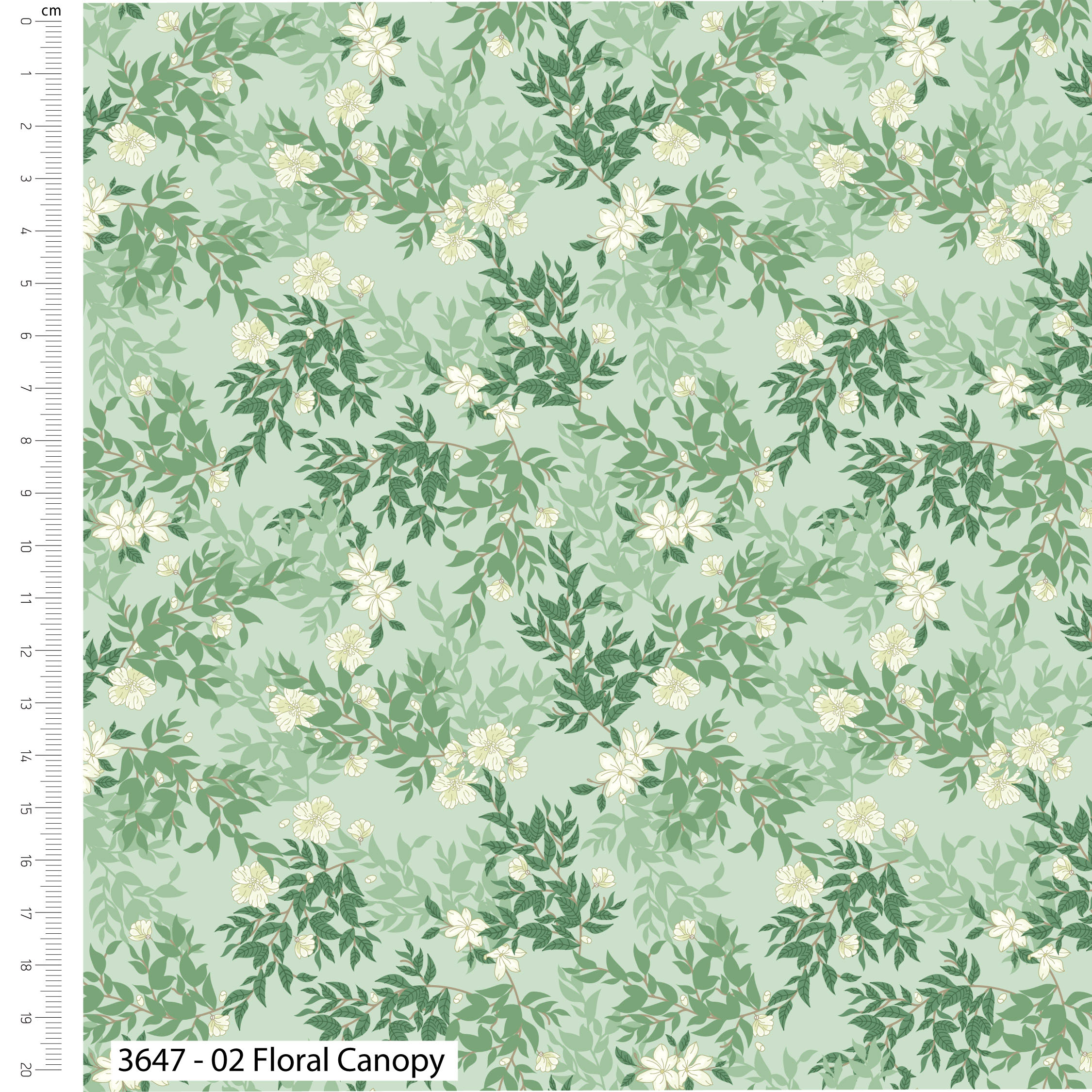Botanical Garden by Kimberley Hind - Cotton Prints (3647) - Image 2