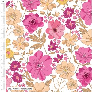 Sweet Blooms - The Crafty Pie - Jersey (3667)