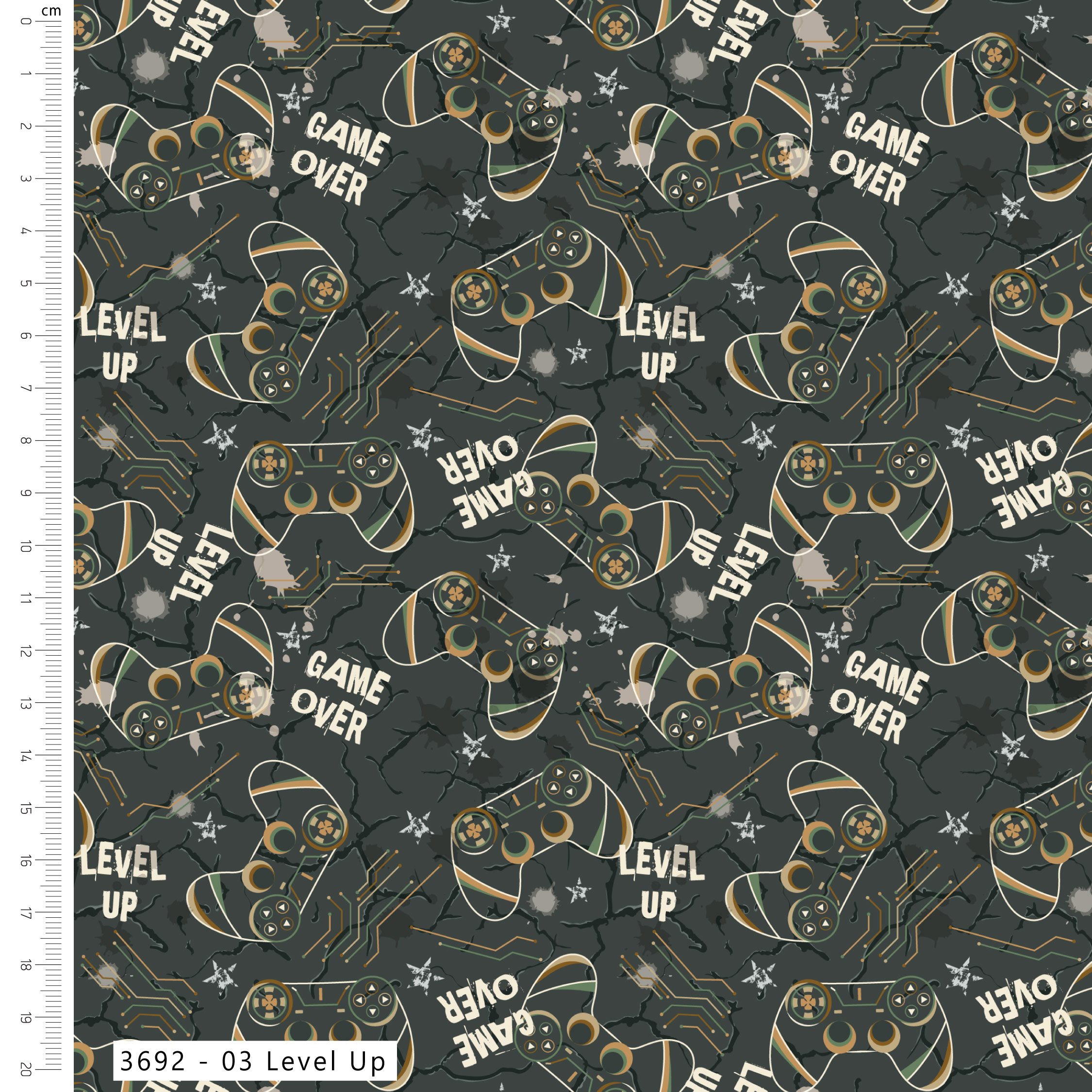 (Pre-Order) Combat Quest - Cotton Fat Quarters (3692-00) - Image 4