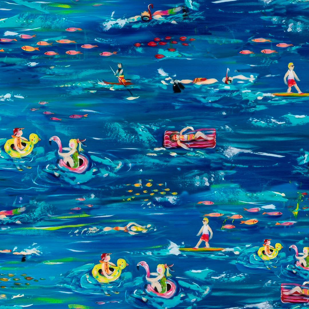 (Pre-order) Seaside Summer by Estelle Grengs - 3 Wishes - Cotton Prints