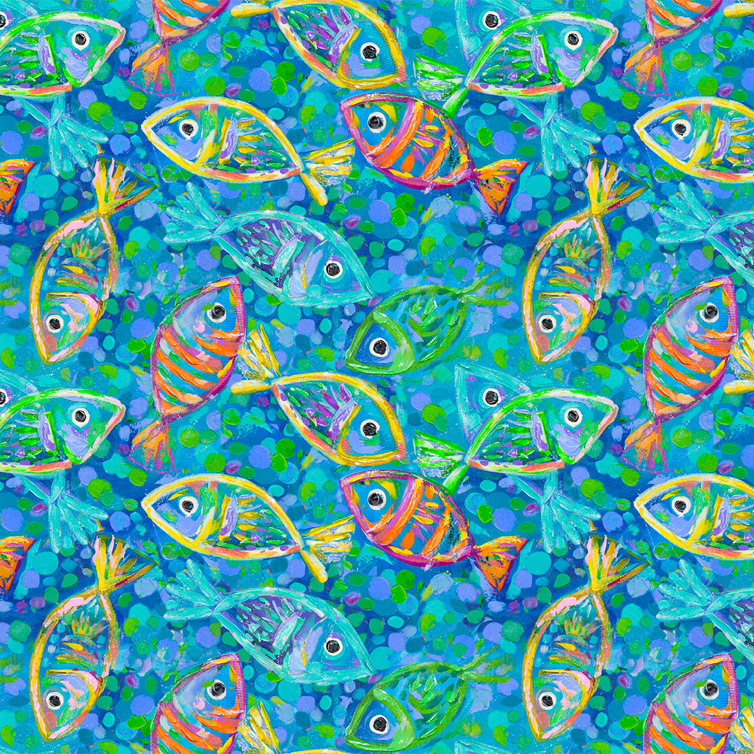 (Pre-order) Seaside Summer by Estelle Grengs - 3 Wishes - Cotton Prints - Image 5