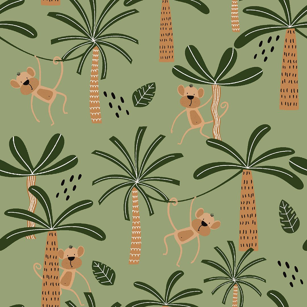 (Pre-order) Wild Safari by Jj Design House - 3 Wishes - Cotton Prints - Image 4