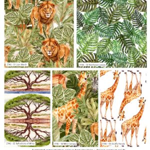 (Pre-order) The Call of the Wild - Make + Believe - Fat Quarters (3746-00)
