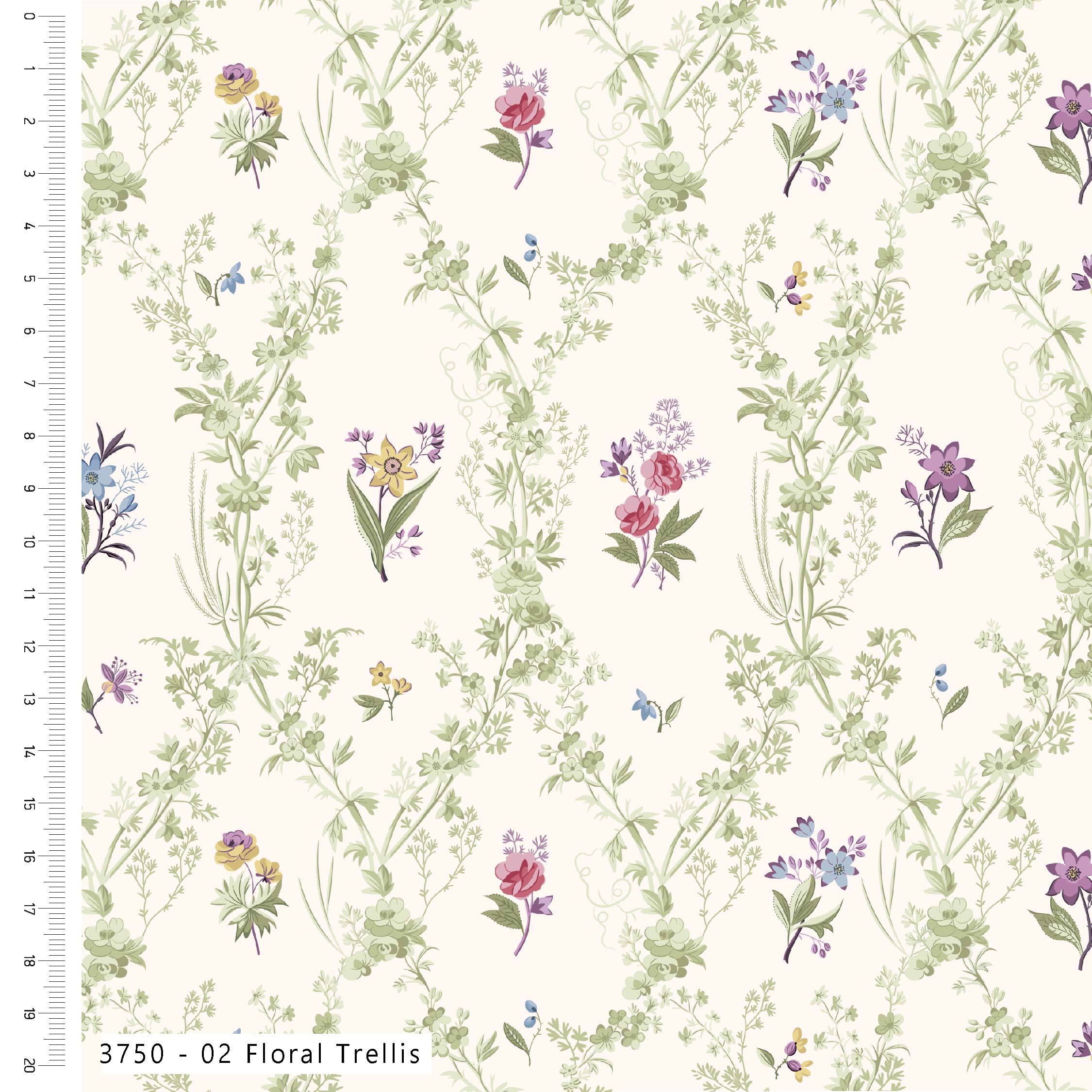 (Pre-order) Pressed in Time - William Kilburn - The V&A - Organic Fat Quarters (3749) - Image 4